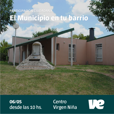 El Municipio en tu barrio, esta vez en el Centro Virgen Niña