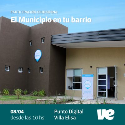 El municipio en tu barrio