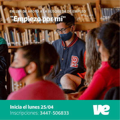 Se extiende el período de inscripción al Taller de Apoyo a la Búsqueda de Empleo denominado “Empiezo por mí”