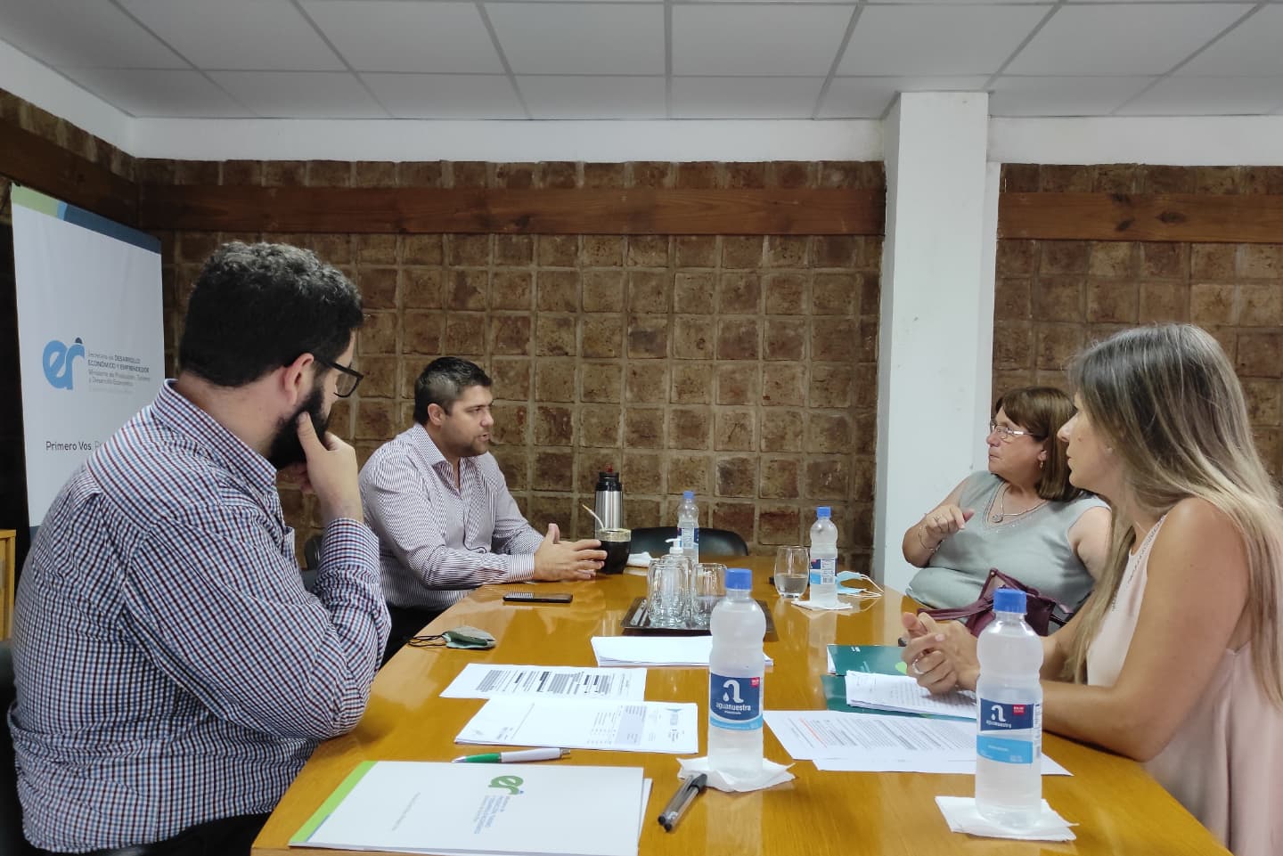 Espacio de Coworking: Villa Elisa firmó un acta acuerdo con la Secretaría de Desarrollo Emprendedor