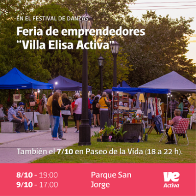 Este viernes habrá Feria de Emprendedores en el Paseo de la Vida