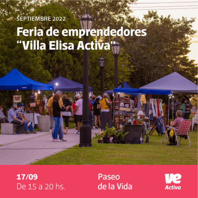 Sumate como Feriante de Villa Elisa Activa