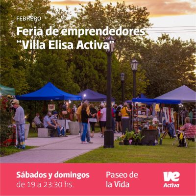 Nueva edición de la Feria de Emprendedores en Villa Elisa