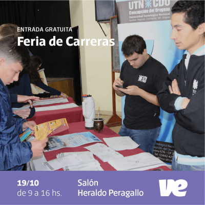 Este martes será la Feria de las Carreras en Villa Elisa