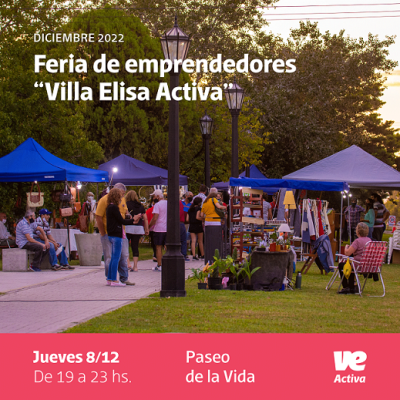 Jueves 8 de diciembre: día de Feria en el Paseo de la Vida