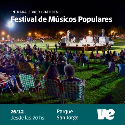 Grilla de artistas confirmada para el Festival de Músicos Populares