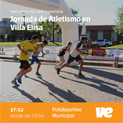 Quedó confirmada la nueva fecha de la jornada de Atletismo
