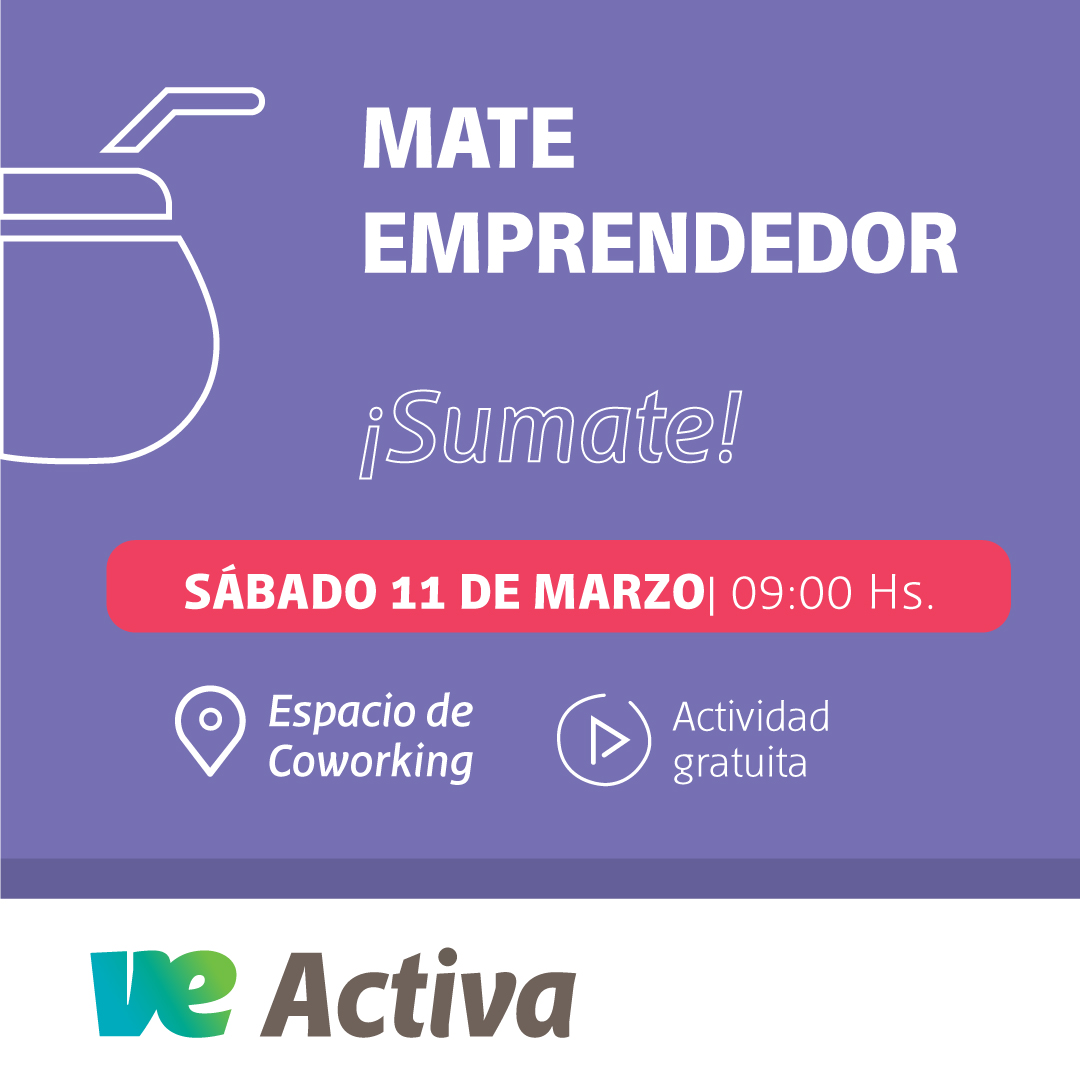 MateEmprendedor – Villa Elisa Activa