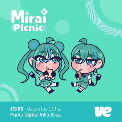 Se viene Mirai Picnic, un nuevo evento friki en Villa Elisa