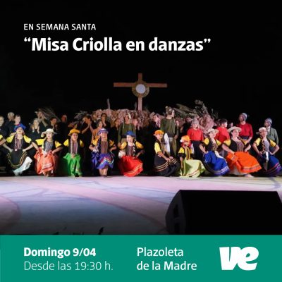Este domingo se presentará la “Misa Criolla en Danzas” en Villa Elisa