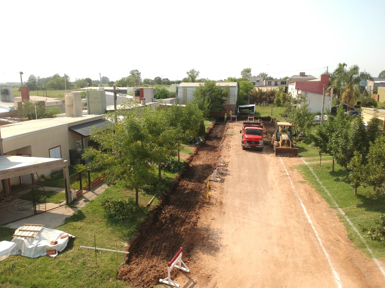 Se proyectan completar 11 nuevas cuadras de cordón cuneta