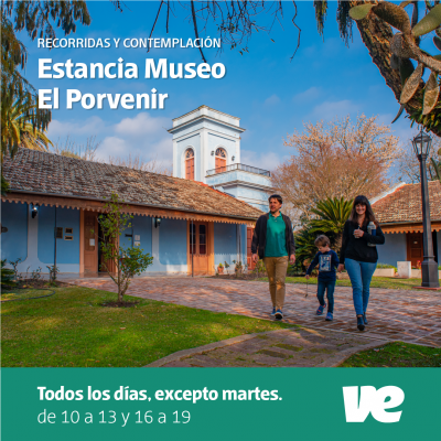 Horarios actuales de Estancia Museo “El Porvenir”