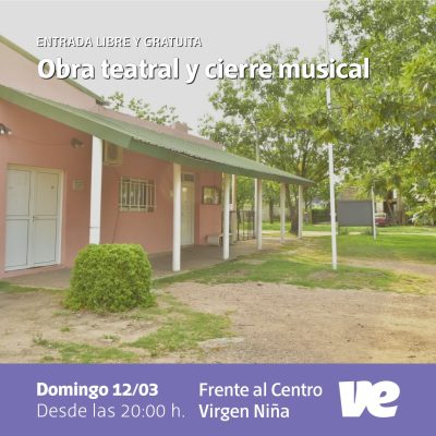 “Obra teatral y cierre musical” en el Centro Virgen Niña