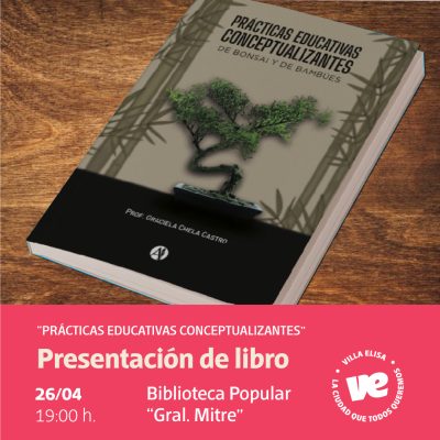 Graciela “Chela” Castro llega a Villa Elisa para presentar su libro sobre educación