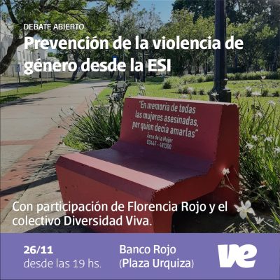 Debate abierto sobre la violencia de género desde la ESI