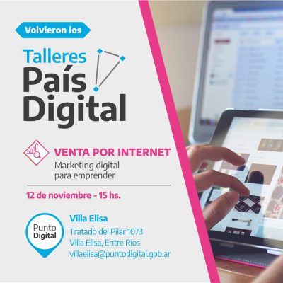 Formación gratuita de venta por internet en el Punto Digital