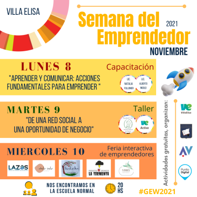 Comienza la Semana del Emprendedor en Villa Elisa