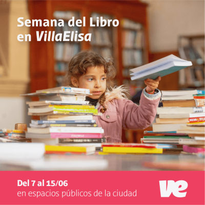 Llega la Semana del Libro a Villa Elisa