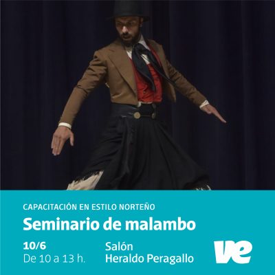 Abierta la inscripción para el Seminario de Malambo en Villa Elisa